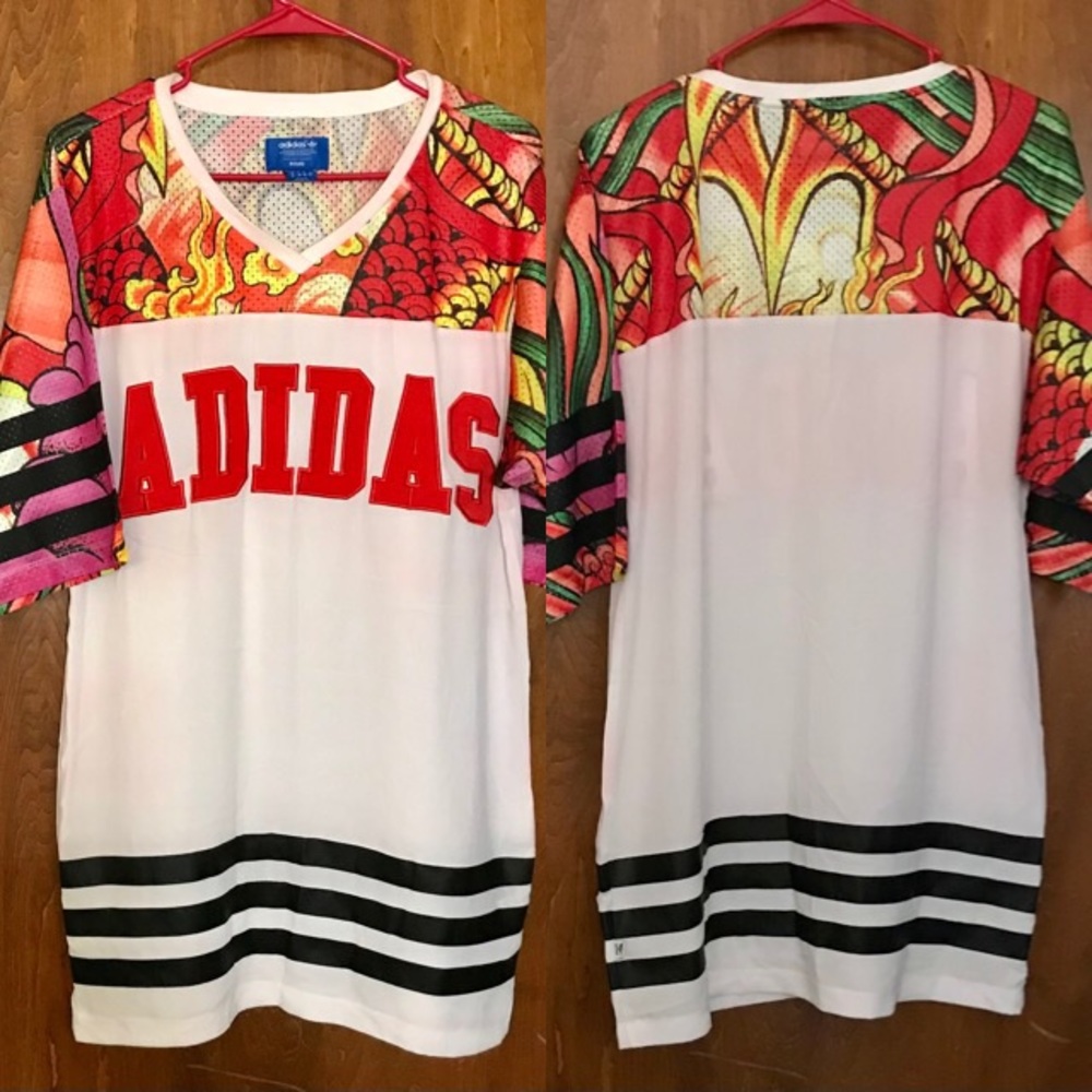 Adidas Originals x Rita Ora Jersey Dress sZ Small